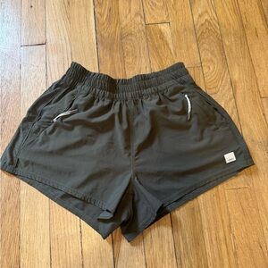 Vuori Olive Green Dash Shorts XS